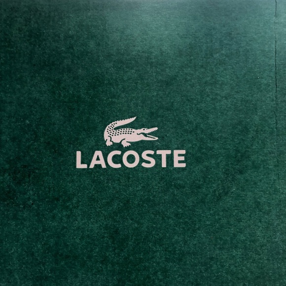 Lacoste white sneakers (size 9) - Picture 6 of 7